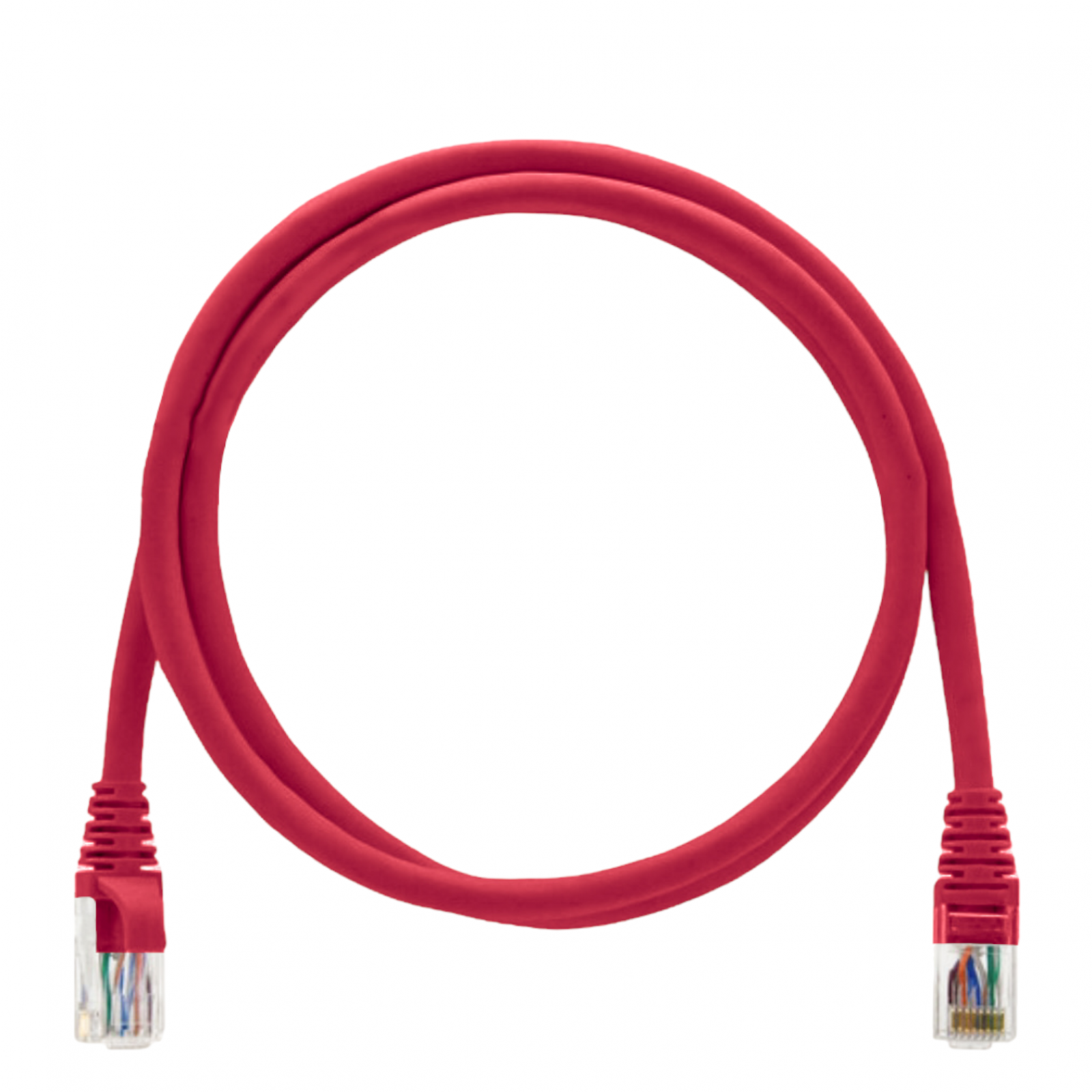 Patch Cord Cat5e 1,5M Nexans Vermelho